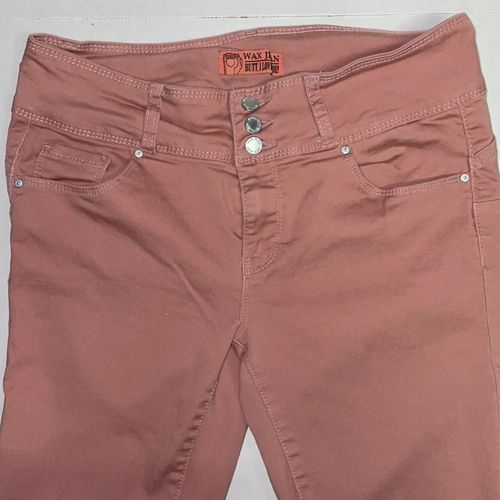 Wax Jean Baby Pink Skinny Jeans - Size 11 - Picture 4 of 8